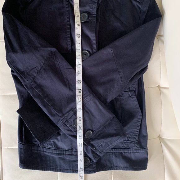 ⭐️HOST PICK⭐️ Talbots Petite Stretch Navy Jacket - Picture 6 of 15